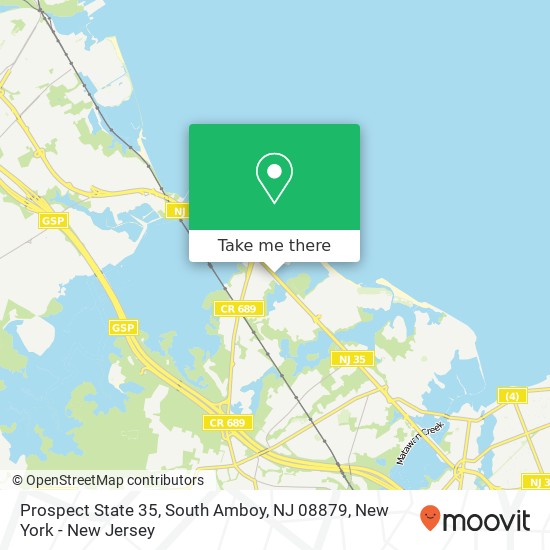 Prospect State 35, South Amboy, NJ 08879 map