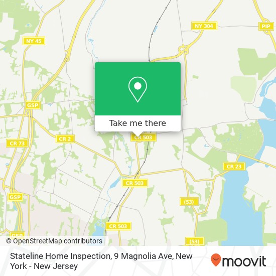 Mapa de Stateline Home Inspection, 9 Magnolia Ave