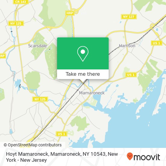 Hoyt Mamaroneck, Mamaroneck, NY 10543 map