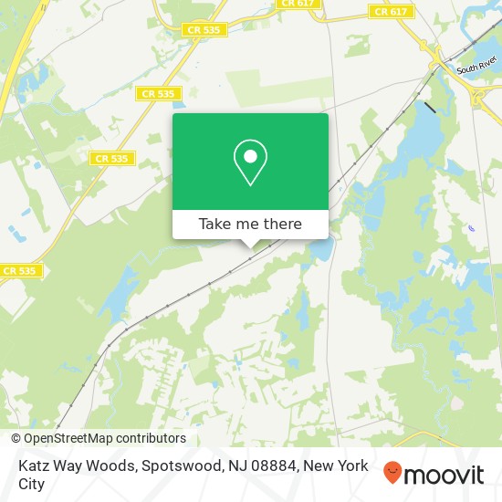 Katz Way Woods, Spotswood, NJ 08884 map