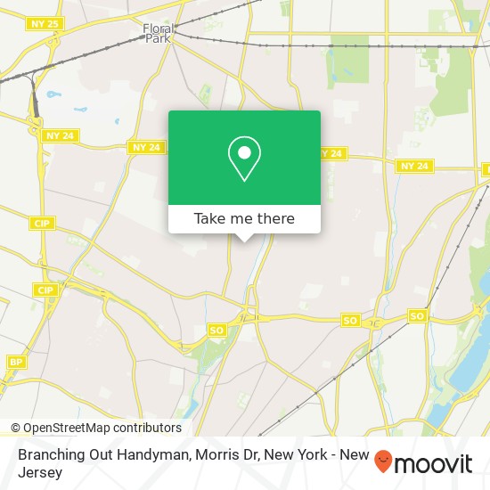 Mapa de Branching Out Handyman, Morris Dr