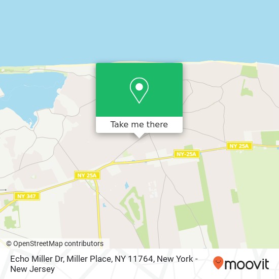 Echo Miller Dr, Miller Place, NY 11764 map