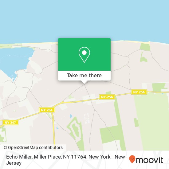 Mapa de Echo Miller, Miller Place, NY 11764