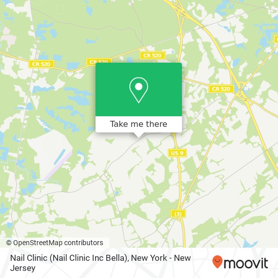 Nail Clinic (Nail Clinic Inc Bella) map