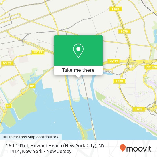160 101st, Howard Beach (New York City), NY 11414 map