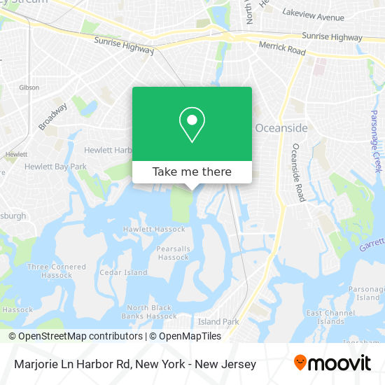 Mapa de Marjorie Ln Harbor Rd