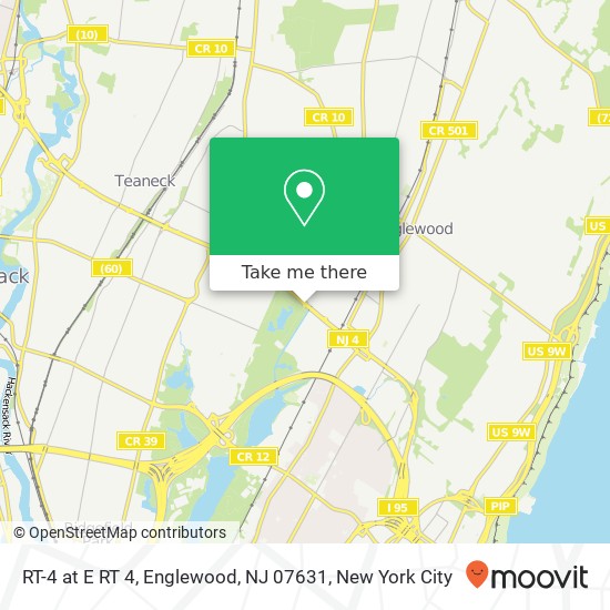 RT-4 at E RT 4, Englewood, NJ 07631 map