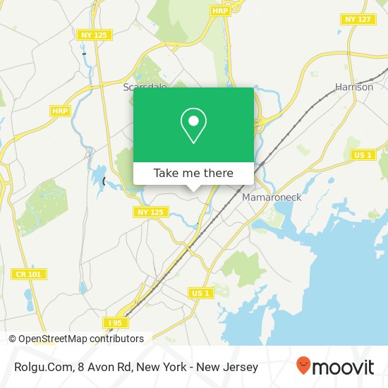 Mapa de Rolgu.Com, 8 Avon Rd