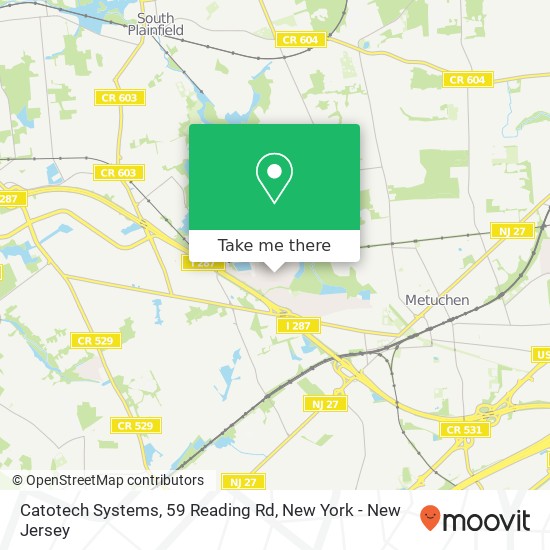 Catotech Systems, 59 Reading Rd map