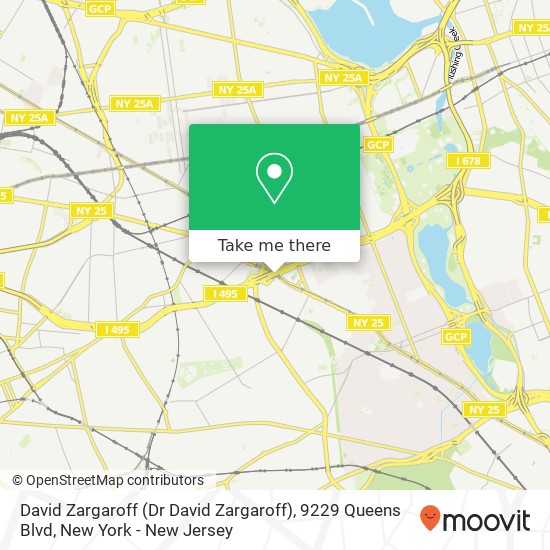 David Zargaroff (Dr David Zargaroff), 9229 Queens Blvd map