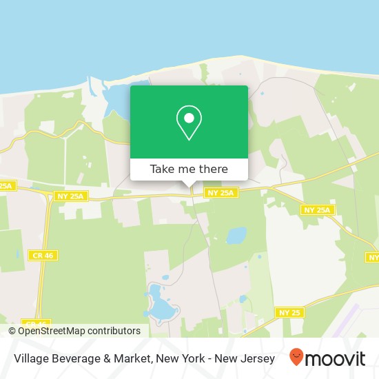 Mapa de Village Beverage & Market