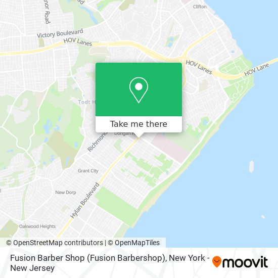 Fusion Barber Shop (Fusion Barbershop) map