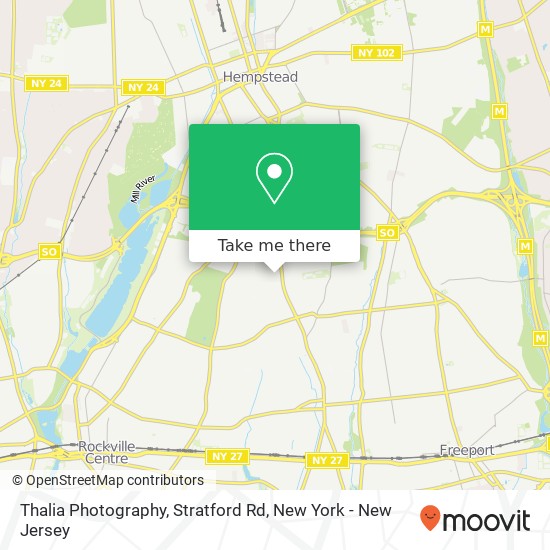 Thalia Photography, Stratford Rd map