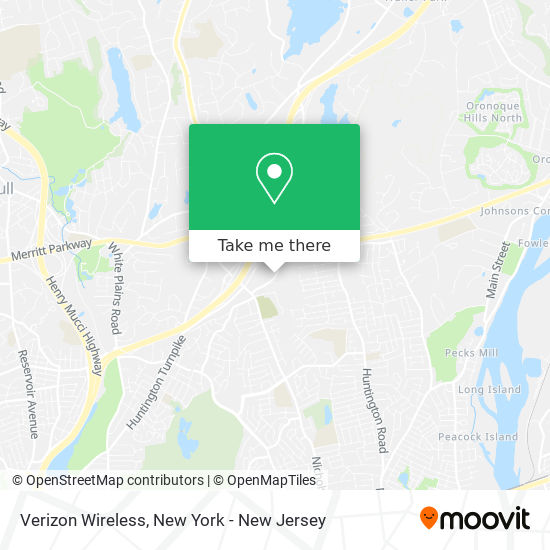 Verizon Wireless map