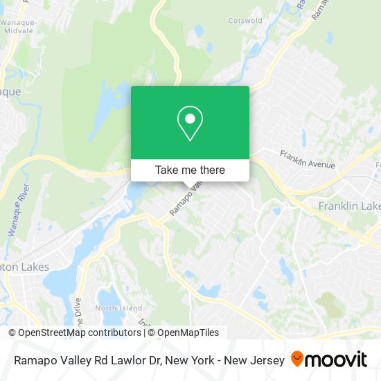 Mapa de Ramapo Valley Rd Lawlor Dr