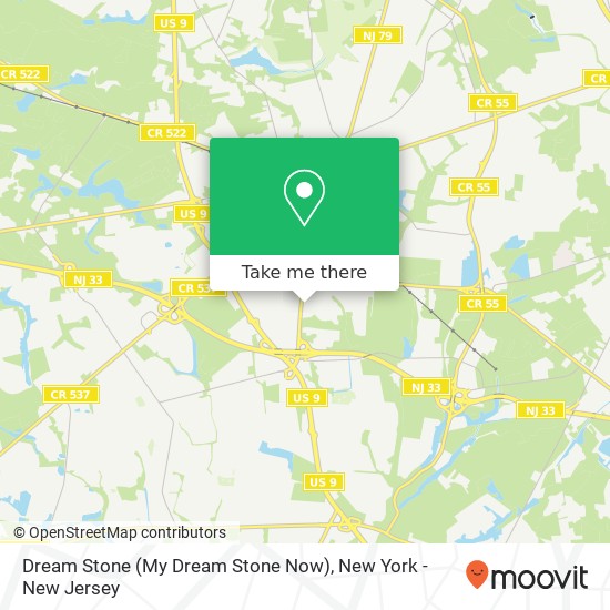 Dream Stone (My Dream Stone Now) map