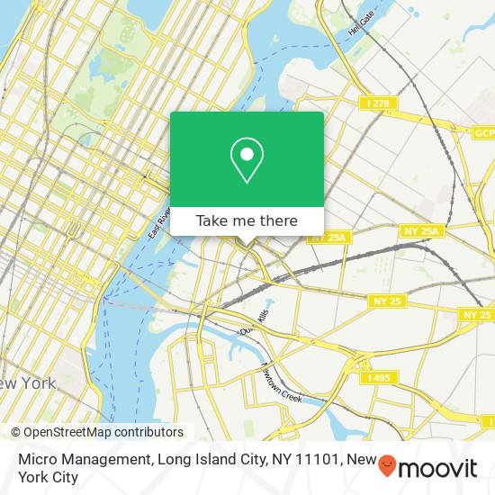 Micro Management, Long Island City, NY 11101 map