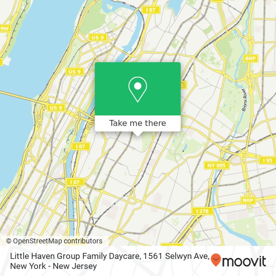 Little Haven Group Family Daycare, 1561 Selwyn Ave map