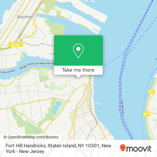 Fort Hill Hendricks, Staten Island, NY 10301 map