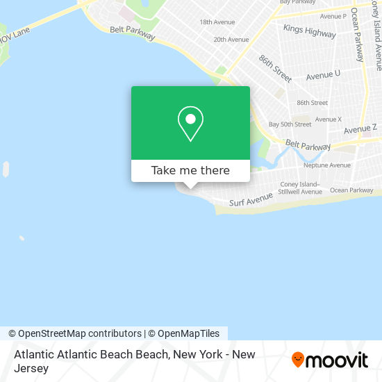 Mapa de Atlantic Atlantic Beach Beach