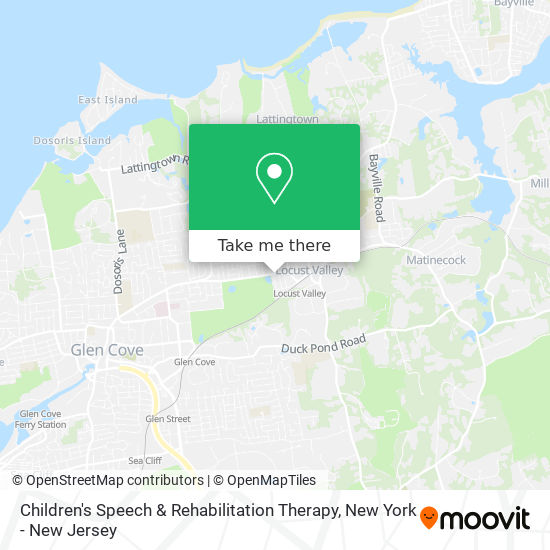 Children's Speech & Rehabilitation Therapy map