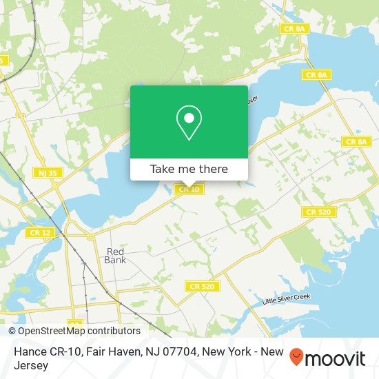 Hance CR-10, Fair Haven, NJ 07704 map