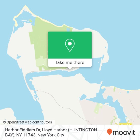 Harbor Fiddlers Dr, Lloyd Harbor (HUNTINGTON BAY), NY 11743 map