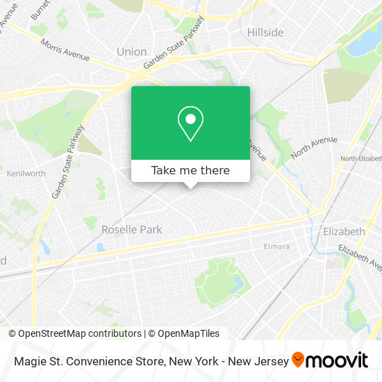 Mapa de Magie St. Convenience Store
