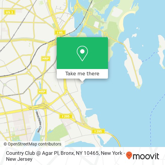 Country Club @ Agar Pl, Bronx, NY 10465 map