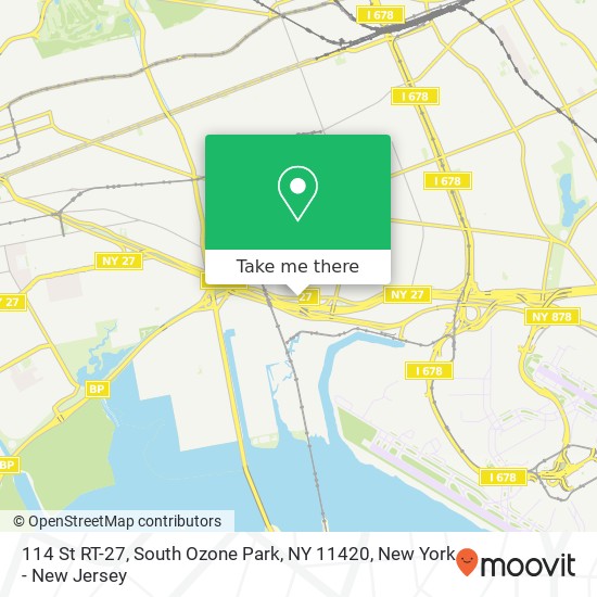 114 St RT-27, South Ozone Park, NY 11420 map