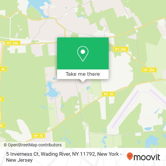 5 Inverness Ct, Wading River, NY 11792 map