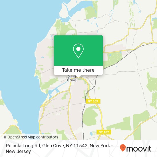 Pulaski Long Rd, Glen Cove, NY 11542 map