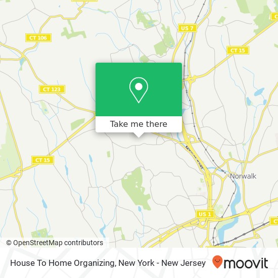 Mapa de House To Home Organizing