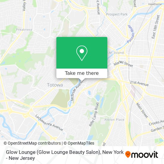 Mapa de Glow Lounge (Glow Lounge Beauty Salon)