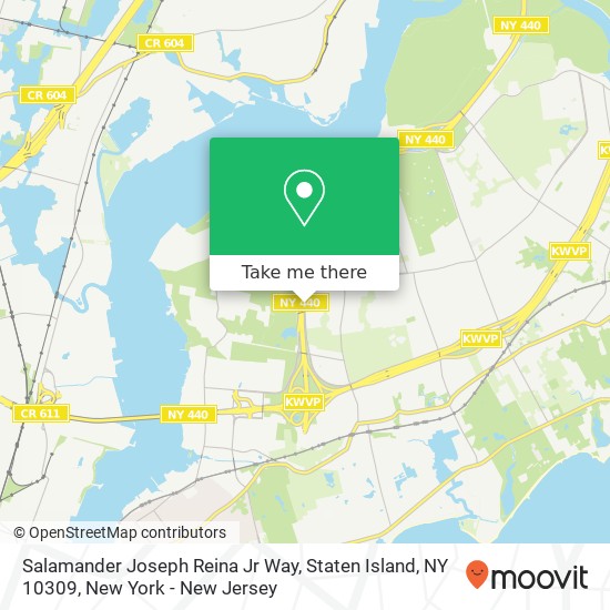 Salamander Joseph Reina Jr Way, Staten Island, NY 10309 map