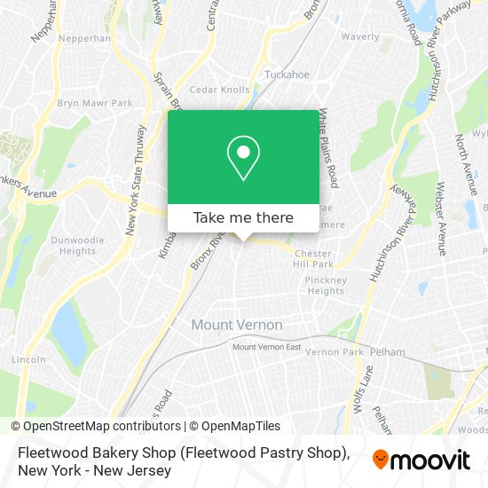 Mapa de Fleetwood Bakery Shop (Fleetwood Pastry Shop)