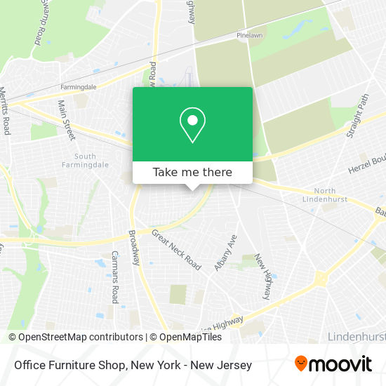 Mapa de Office Furniture Shop