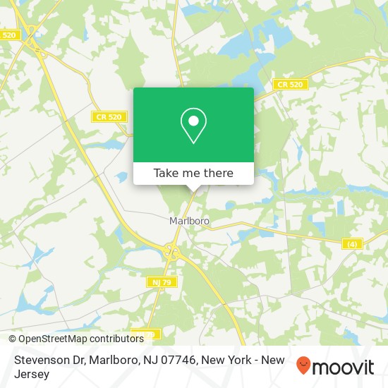Stevenson Dr, Marlboro, NJ 07746 map