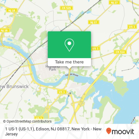 1 US-1 (US-1,1), Edison, NJ 08817 map