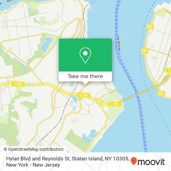 Hylan Blvd and Reynolds St, Staten Island, NY 10305 map