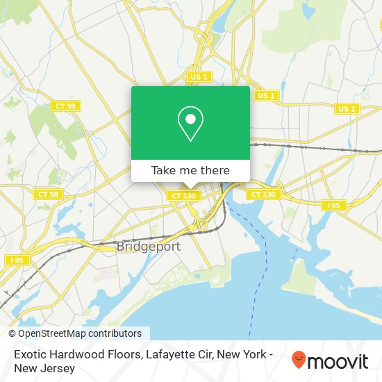 Exotic Hardwood Floors, Lafayette Cir map