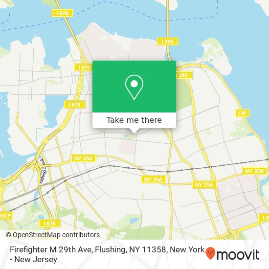 Firefighter M 29th Ave, Flushing, NY 11358 map