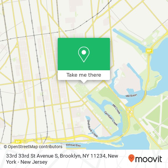 33rd 33rd St Avenue S, Brooklyn, NY 11234 map