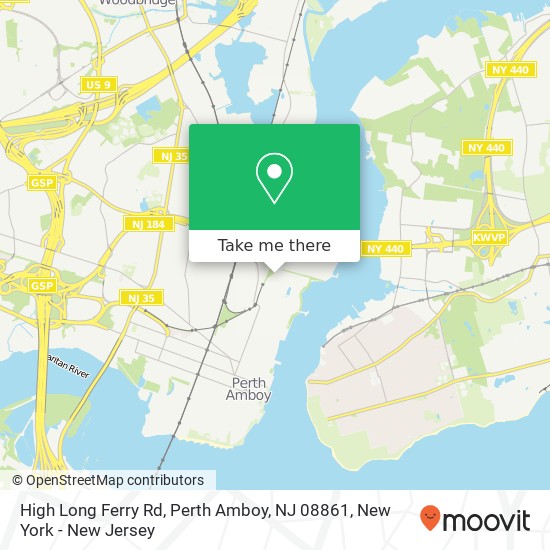 High Long Ferry Rd, Perth Amboy, NJ 08861 map