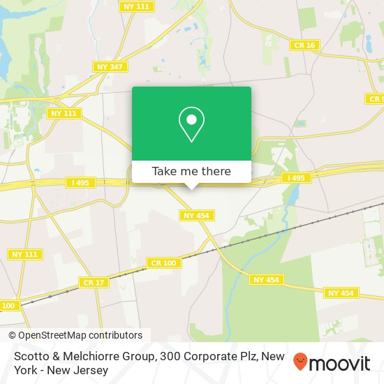Mapa de Scotto & Melchiorre Group, 300 Corporate Plz