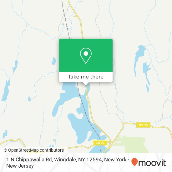 1 N Chippawalla Rd, Wingdale, NY 12594 map