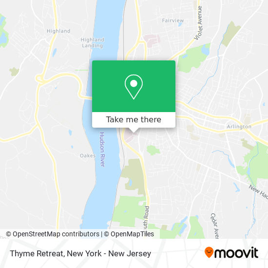 Thyme Retreat map