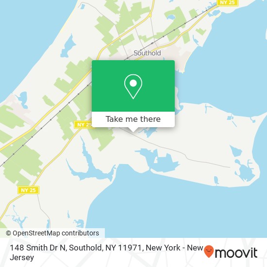 148 Smith Dr N, Southold, NY 11971 map