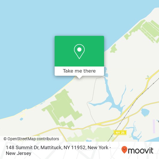 Mapa de 148 Summit Dr, Mattituck, NY 11952