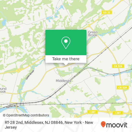 RT-28 2nd, Middlesex, NJ 08846 map